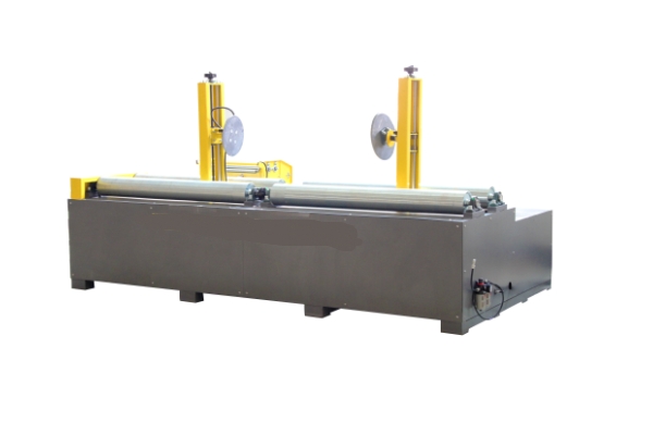 Radial direction wrapping machine
